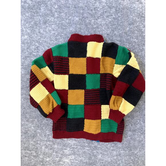 Grandma Cardigan Handmade Crochet Knit Patch Pattern Quilt Pattern - Picture 8 of 8